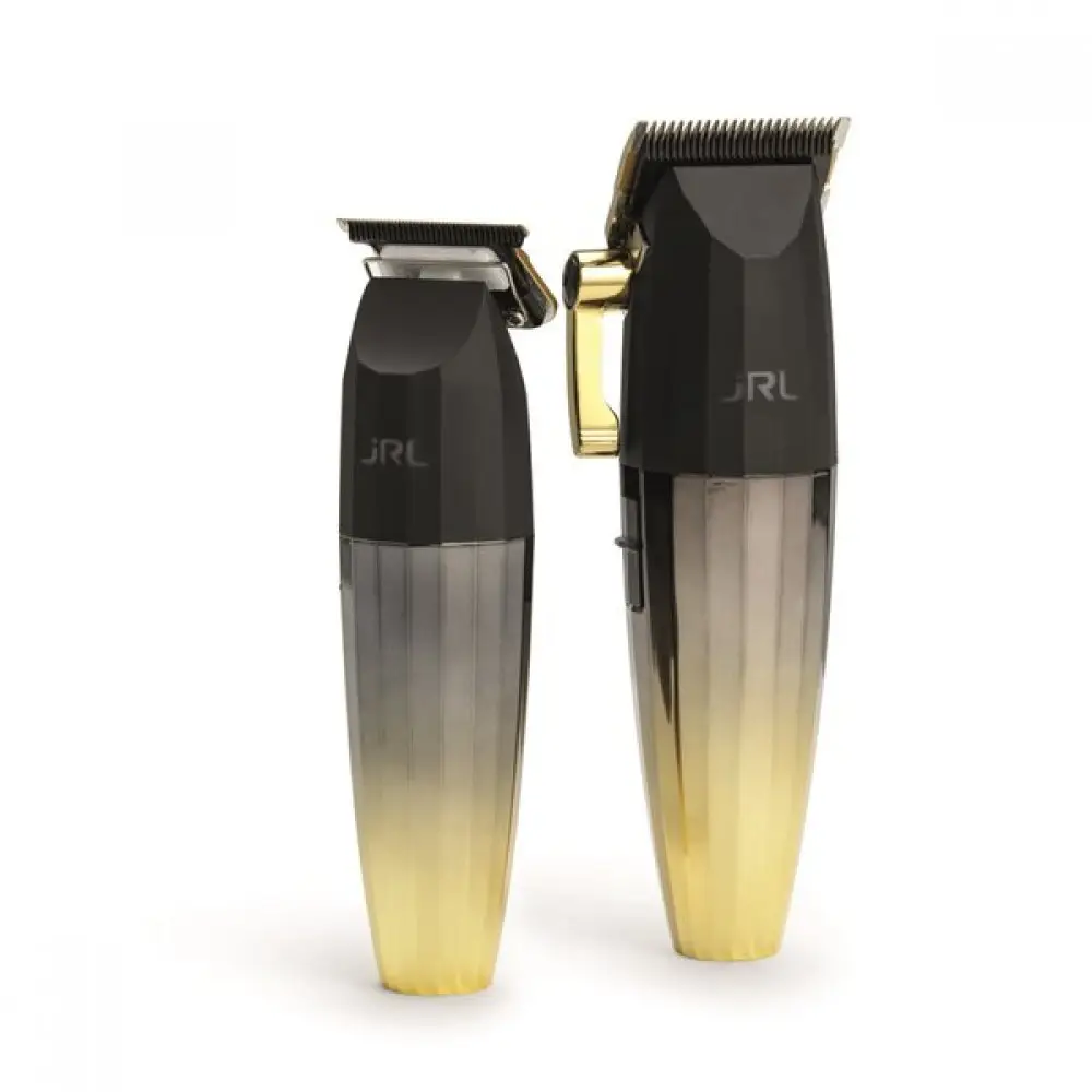 JRL FreshFade 2020 Gold Collection Clipper and Trimmer Set – Steel Machines